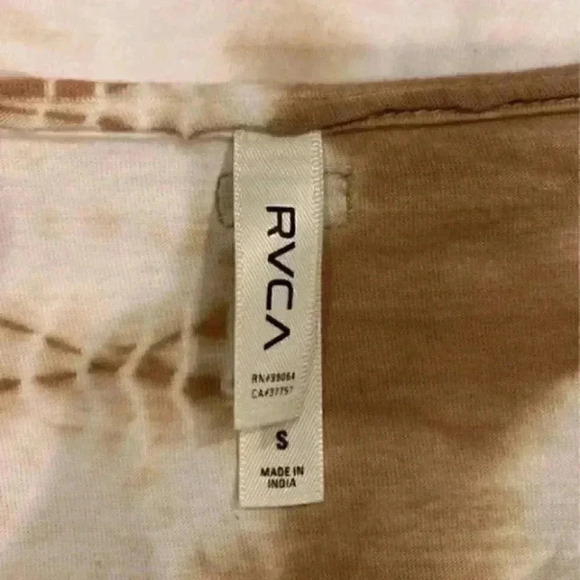 RVCA fringed shirt in size small - Picture 4 of 4